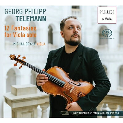 【輸入盤】 Telemann テレマン / 無伴奏ヴィオラ・ダ・ガンバのための12の幻想曲　ミハウ・ブリワ（ヴ..