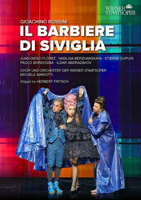 Rossini ロッシーニ / 『セヴィリャの理髪師』全曲　フリッチュ演出、マリオッティ＆ウィーン国立歌劇場、フアン・ディエゴ・フローレス、他（2021　ステレオ）（2DVD）（日本語字幕付） 【DVD】