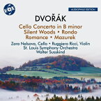 【輸入盤】 Dvorak ドボルザーク / チェロ協奏曲、森の静けさ、ロマンス、他　ザラ・ネルソヴァ、ルッジェーロ・リッチ、ワルター・ジュスキント＆セントルイス交響楽団 【CD】