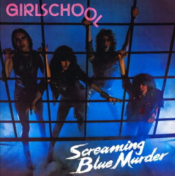 Girlschool / Screaming Blue Murder (Blue Marble Vinyl) 【LP】