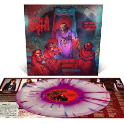 Death デス / Scream Bloody Gore (Foil Jacket - Violet, White And Red Merge With Splatter) 【LP】