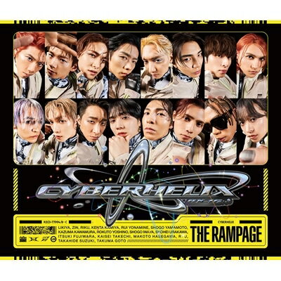 THE RAMPAGE from EXILE TRIBE / CyberHelix RRRXס(+2Blu-ray) CD Maxi