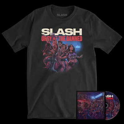 【輸入盤】 Slash スラッシュ / Orgy Of The Damned Cd &amp; T-shirt (M Size) 【CD】