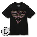 Bon Jovi Pink Logo S / S Tee（L） 【Goods】