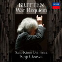 Britten ブリテン / 戦争レクィエム 小澤征爾&サイトウ・キネン・オーケストラ(2009) 【Hi Quality CD】