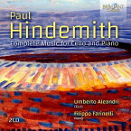 【輸入盤】 Hindemith ヒンデミット / チェロとピアノのための音楽全集　ウンベルト・アレアンドリ、フィリッポ・ファリネッリ（2CD） 【CD】