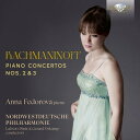 【輸入盤】 Rachmaninov ラフマニノフ / ピアノ協奏曲第2番、第3番　アンナ・フェドロワ、ラエルシオ・ジニス＆北西ドイツ・フィル 【CD】