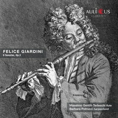 【輸入盤】 ジャルディーニ、フェリーチェ（1716-1796） / フルート・ソナタ集　マッシモ・ジェンティリ＝テデスキ、バーバラ・ペトルッチ 【CD】