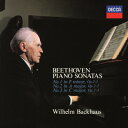 Beethoven ベートーヴェン / ピアノ・ソナタ第1番、第2番、第3番 ヴィルヘルム・バックハウス 【SHM-CD】