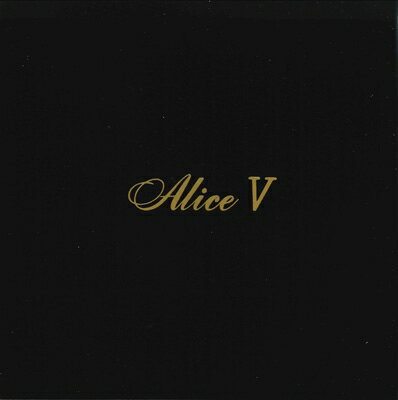 Alice アリス / ALICE V +3 【初回生産限定盤】(SHM-CD) 【SHM-CD】