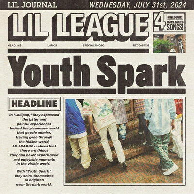 LIL LEAGUE from EXILE TRIBE / Youth Spark [CD Maxi]