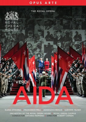 Verdi ベルディ / 『アイーダ』全曲　カーセン演出、パッパーノ＆コヴェント・ガーデン王立歌劇場、スティヒナ、メーリ、他（2022　ステレオ）（日本語字幕付） 【DVD】
