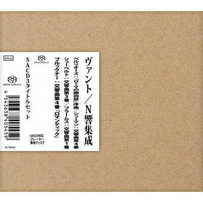 【輸入盤】 ギュンター・ヴァント＆NHK交響楽団ライヴ集成 1979～1983（3SACDシングルレイヤー） 【SACD】