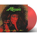 Poison ポイズン / Open Up And Say… Ahh! 【限定盤】(レッド・ヴァイナル仕様 / アナログレコード) 【LP】