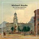 【輸入盤】 ハイドン、ミヒャエル(1737-1806) / 6つの弦楽四重奏曲 コンスタンツェ四重奏団 【CD】