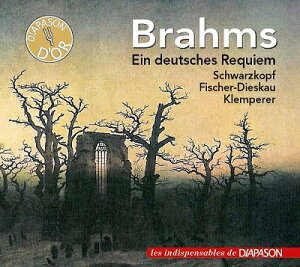【輸入盤】 Brahms ブラームス / ドイツ・レクィエム オットー・クレンペラー&フィルハーモニア管弦楽団、エリーザベト・シュヴァルツコップ、ディートリヒ・フィッシャー=ディースカウ 【CD】