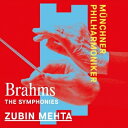 【輸入盤】 Brahms ブラームス / 交響曲全集 ズービン・メータ&ミュンヘン・フィル(4CD) 【CD】