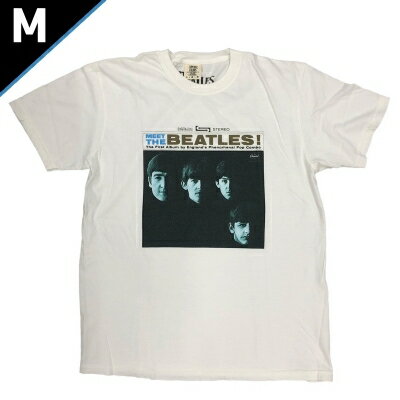 Meet The Beatles! Tee White （M） 【Goods】