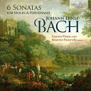 【輸入盤】 バッハ、ヨハン・エルンスト(1722-1777) / ヴァイオリンとフォルテピアノのためのソナタ集 スザンナ・ピザーナ、マウリツィオ・パチャリエッロ...