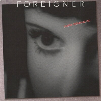 Foreigner フォーリナー / Inside Information (Clear Vinyl) (Red) 【LP】