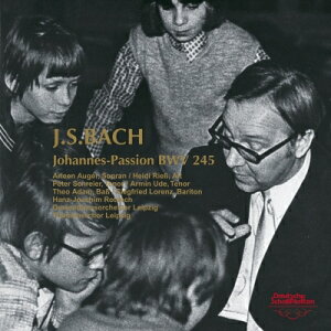 Bach, Johann Sebastian バッハ / ヨハネ受難曲 全曲 ハンス=ヨアヒム・ロッチュ&ゲヴァントハウス管弦楽団、聖トーマス教会合唱団(2CD) 【CD】