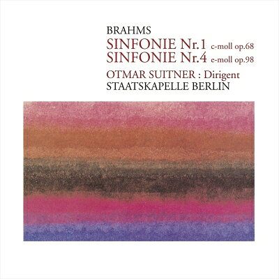 Brahms ブラームス / 交響曲第1番、第4番　オトマール・スイトナー＆シュターツカペレ・ベルリン（2CD） 【CD】 hmvjapan-26048380 HMV&BOOKS online 1号店 パッケージ画像