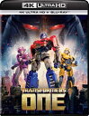 トランスフォーマー / ONE【4K Ultra HD+ブルーレイ】 【BLU-RAY DISC】