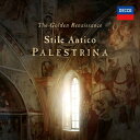 【輸入盤】 Palestrina パレストリーナ / 『The Golden Renaissance〜パレストリーナ』 スティレ・アンティコ 【CD】