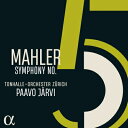 Mahler マーラー / 交響曲第5番 パーヴォ・ヤルヴィ&チューリッヒ・トーンハレ管弦楽団(日本語解説付) 【CD】