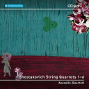 【輸入盤】 Shostakovich ショスタコービチ / 弦楽四重奏曲全集 第2集 アサセッロ四重奏団(2CD) 【CD】