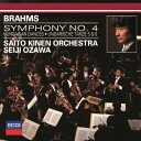 Brahms ブラームス / 交響曲第4番、ハンガリー舞曲第5番、第6番 小澤征爾&サイトウ・キネン・オーケストラ 【Hi Quality CD】
