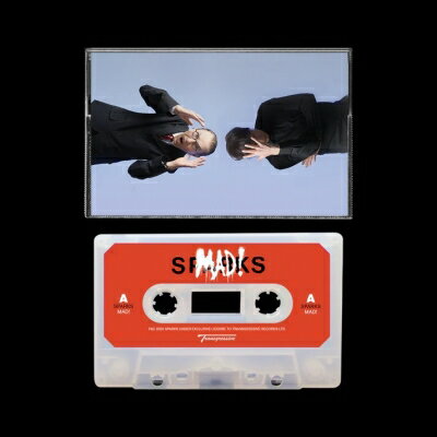 Sparks スパークス / Mad! (カセットテープ)※入荷数がご予約数に満たない場合は先着順とさせて頂きます。 【Cassette】 Sparks スパークス / Mad! (カセットテープ)※入荷数がご予約数に満たない場合は先着順とさせて頂きます。 【Cassette】