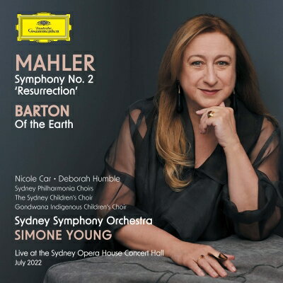 【輸入盤】 Mahler マーラー / マーラー：交響曲第2番『復活』、W.バートン：オブ・ジ・アース　シモーネ・ヤング＆シドニー交響楽団（2CD） 【CD】のサムネイル