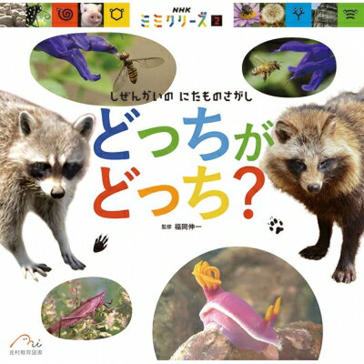 どっちが どっち? しぜんかいの にたものさがし NHK「ミミクリーズ」 / 福岡伸一 【絵本】