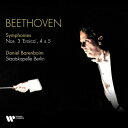 Beethoven ベートーヴェン / 交響曲第3, 4 & 5番 ダニエル・バレンボイム、シュターツカペレ・ベルリン(3枚組アナログレコード / Warner...