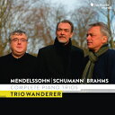 【輸入盤】 『ピアノ三重奏曲全集〜メンデルスゾーン、シューマン、ブラームス』 トリオ・ヴァンダラー(3CD) 【CD】