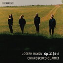 【輸入盤】 Haydn ハイドン / 『ロシア四重奏曲集』第4番、第5番、第6番 キアロスクーロ四重奏団 【SACD】