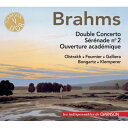 【輸入盤】 Brahms ブラームス / 二重協奏曲(オイストラフ、フルニエ、ガリエラ指揮)、セレナード第2番(ボンガルツ指揮)、大学祝典序曲(クレンペラー指揮...