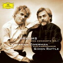 Brahms ブラームス / ピアノ協奏曲第1番 クリスチャン・ツィメルマン、サイモン・ラトル&ベルリン・フィル 【Hi Quality CD】