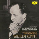 Brahms ブラームス / ピアノ協奏曲第1番、ヘンデルの主題による変奏曲とフーガ ヴィルヘルム・ケンプ、フランツ・コンヴィチュニー&シュターツカペレ・ドレス...