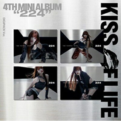 KISS OF LIFE (Korea) / 4th Mini Album: 224 (Digipack Ver.) (ランダムカバー・バージョン) 【CD】