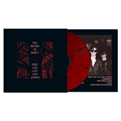 Sisters Of Mercy / First And Last And Always (ブラック&レッドマーブル・ヴァイナル仕様 / アナログレコード) 【...