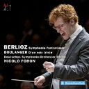 【輸入盤】 Berlioz ベルリオーズ / ベルリオーズ:幻想交響曲、リリ・ブーランジェ:哀しみの夜に ニコロ・フォロン&ベルリン・ドイツ交響楽団 【CD】