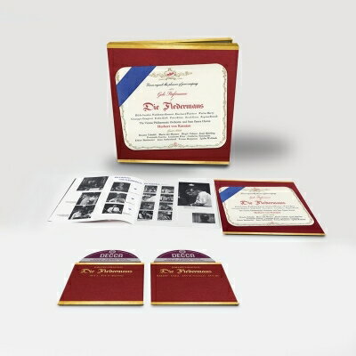 【輸入盤】 Strauss J2 シュトラウス2世 （ヨハン） / 『こうもり』全曲　ヘルベルト・フォン・カラヤン＆ウィーン・フィル、ヒルデ・ギューデン、ヴァルデマール・クメント、他（1960　ステレオ）（2SACD） 【SACD】