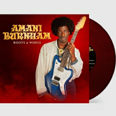 Artist Name: N - Amani Burnham / Roots & Wings (Electric Red Vinyl) 【LP】