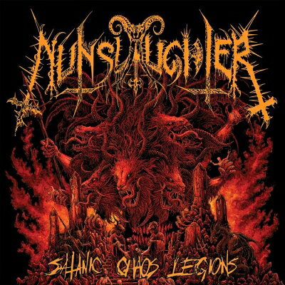 Nunslaughter / Satanic Chaos Legions (Orange Vinyl) 