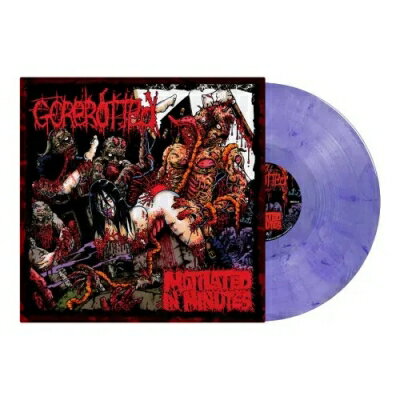 Gorerotted / Mutilated In Minutes (パープルマーブル・ヴァイナル仕様 / アナログレコード) 【LP】