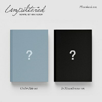 WONPIL (DAY6) / 1st Mini Album: Unpiltered (Photobook Ver.) (ランダムカバー・バージョン) 