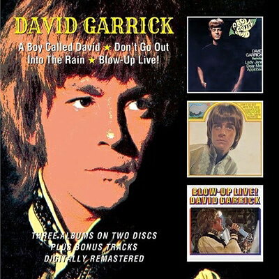  David Garrick / A Boy Called David / Don't Go Out Into The Rain / Blow-Up Live! + Bonus Tracks 