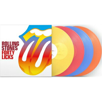 Rolling Stones ローリングストーンズ / Forty Licks (カラーヴァイナル仕様 / 4枚組 / 180グラム重量盤レコード) 【LP】